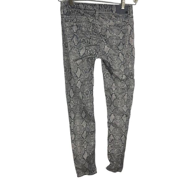 BUFFALO David Bitton low rise skinny Jazz jeans snakeskin grey pink size 29” - Picture 10 of 16